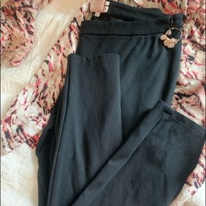 Black Casual dress leggings